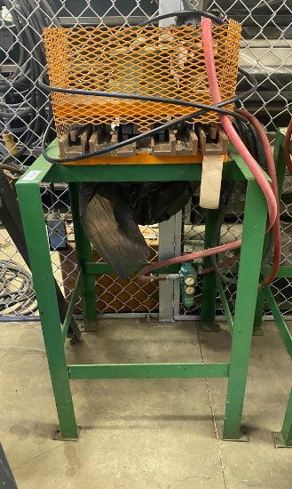 Chicago Air-Mite Pneumatic Press on Stand