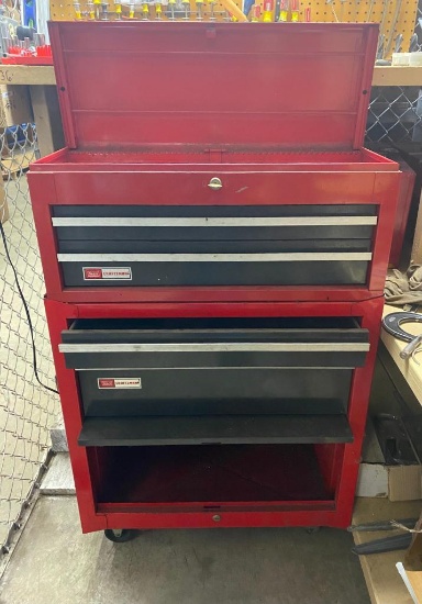 Craftsman Lockable Tool Chest and Tool Cart and More