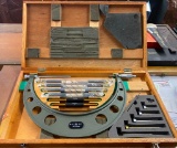 Mitutoyo Micrometer Set with Case