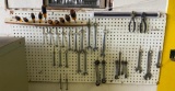 Pegboard with Tools