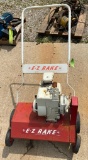 E-Z Rake Powered Lawn Tool Dethatcher