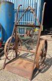 Vintage Dual-Tank Torch Cart