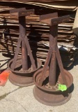 (2) Pipe Stands