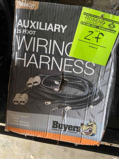 New Buyers Co 25ft Aux Wiring Harness for Winch