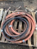 Assorted Rubber Hose w/ Cam Fittings