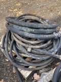 Assorted Rubber Hoses w/ Cam Fittings