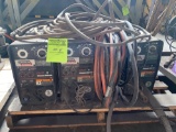 (3) Lincoln Electric LN-25 Wire Feeders