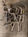 Group of Vise Grip Clamps