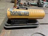 Master 75,000 btu torpedo heater