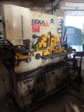 Geka Co Hydracrop 110S Ironworker-See Pics for Punches included