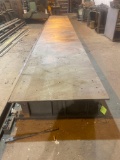 Approx 28ft x 4ft Steel Setup Table