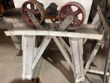 (2) Roller Head Pipe Stands
