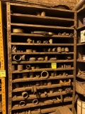 Metal Shelf Unit with Scrap Metal Contents