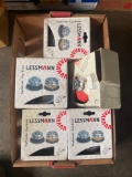 Flat of New Lessman Wire Cup Brushes