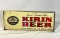 Vintage Metal Kirin Beer Sign from Japan