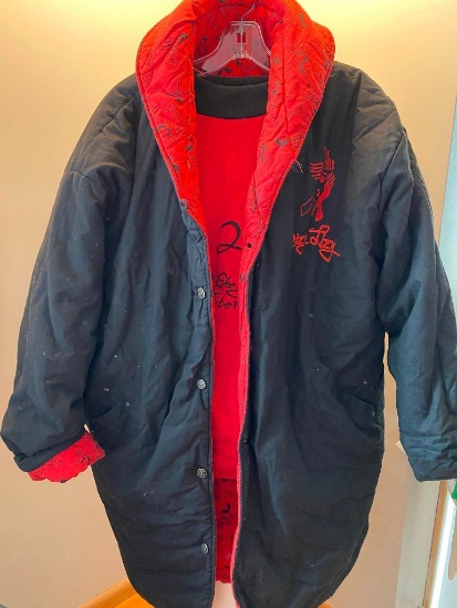 Dizzy Lizzy Reversible Coat and Sweatshirt: RARE