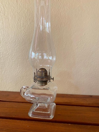 Glass Oil/Kerosene Lamp