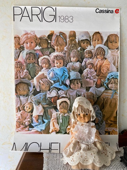 Rare Vintage...Cassini Parigi Doll Circa 1983