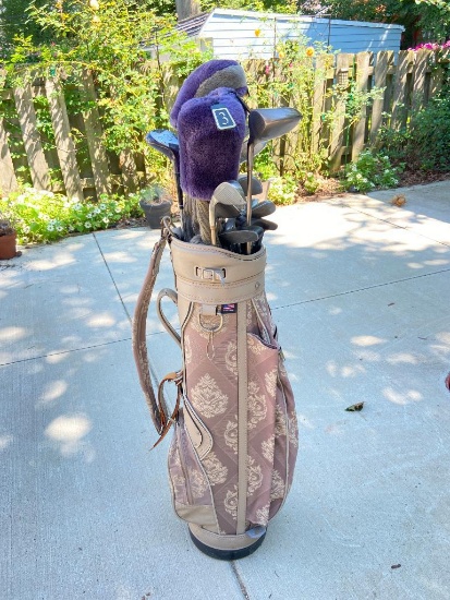 Burton Women's Cart Golf Bag and Clubs