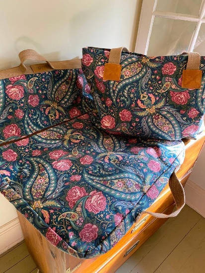 Laura Ashley Dress Bag and Weekender Tote