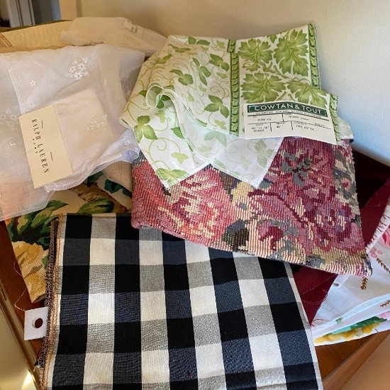 Decorator Fabric Samples & Swatches - Schumacher, Brunswig & Fils, Ralph Lauren