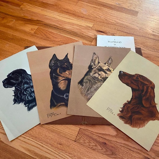 Gladys Emerson Cook, Purebred Dogs Portraits