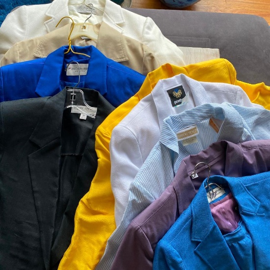 Lot of High End Vintage Clothes - Ralph Lauren, Chaus, Pendleton, Esprit, St. John & Liz Claiborne