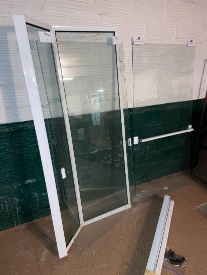 Glass Shower Doors and Track