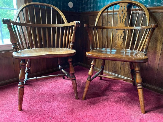2 Windsor Arm Chairs