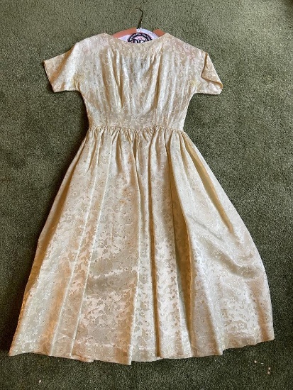Beautiful Vintage Handmade Formal or Wedding Dress