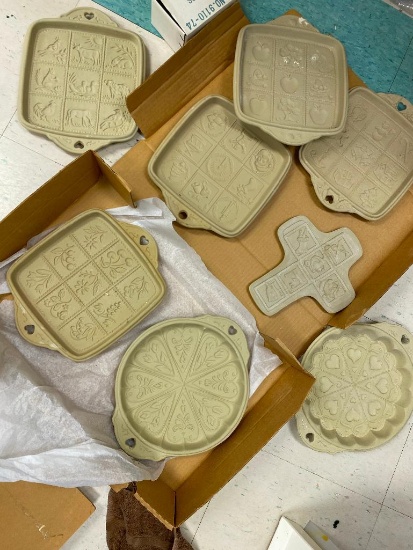 Large Paper Making Molds & Cookie Molds