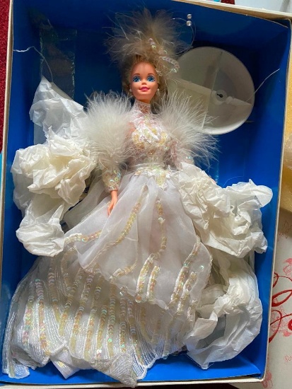Mattel Collectible Doll - Rare Snow Princess Barbie Doll in Original Box