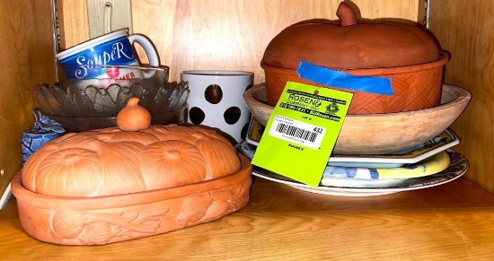 Primitive Munising Wood Bowl, Marked Silver Tone Ashtray, Sur La Table, Boston Warehouse & More!