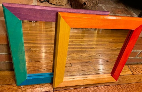 Pair of Colorful Mirrors