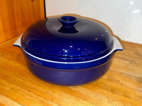 Bleu Cobalt Emile La Cocotte Casserole Dish from France - Like New - Never Used
