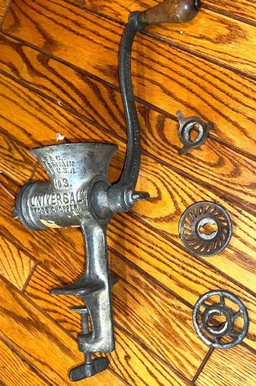 Vintage L.F.&C. No. 3 Universal Food Chopper - New Britain Connecticut - See Pics for Patent Number