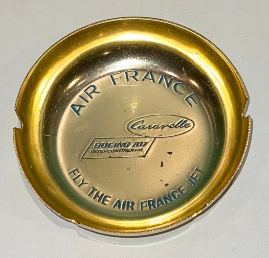 Vintage Air France Ashtray - Boeing 707 Caravelle