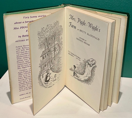 Mrs. Piggle-Wiggle's Farm -...Betty Macdonald - First Edition...1954
