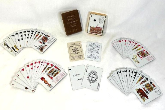 Gypsy Witch Fortune Telling Playing Cards in Original Box