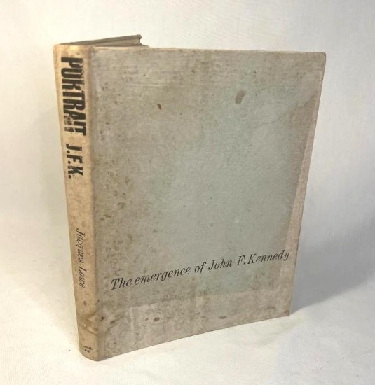 The Emergence of John F. Kennedy Vintage Book by Jacques Lowe - First Edition - 1961