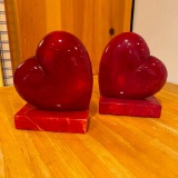 Bookends Carved from Alabaster