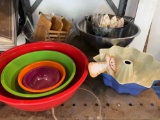 Culinary Genius Baking Lot - Various Items including Baking Pans, Bowls & Forms