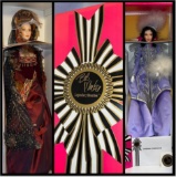 2 Bob Mackie Porcelain Autumn & Winter Four Seasons Legendary Beauties Collection Dolls - COA