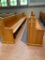 2 X Solid Wood Church Pews