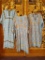3 Light Blue and Gold Vestments