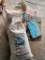 Vintage Dry Goods Sacks including Purina Poultry Food, Pioneer Sugar, Apple Seeds & Fowler's Mill