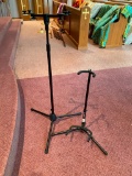 On Stage Stands Adjustable Tablet Holder and Guitar Stand