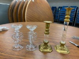 2 Pairs of Candlesticks