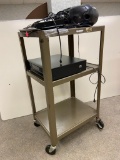 AV Cart for Audio Visual Presentations with Contents