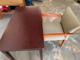 Table & Upholstered Chairs